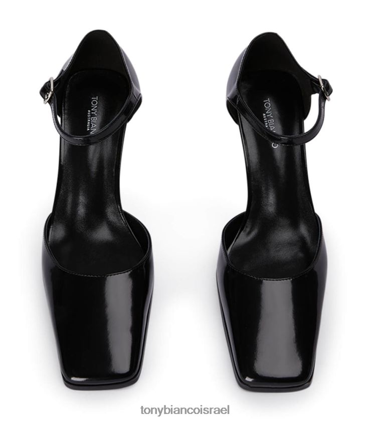 עקבים נמוכים | נשים שחור היי ברק Tony Bianco עקבים עזים 8BNR8T252